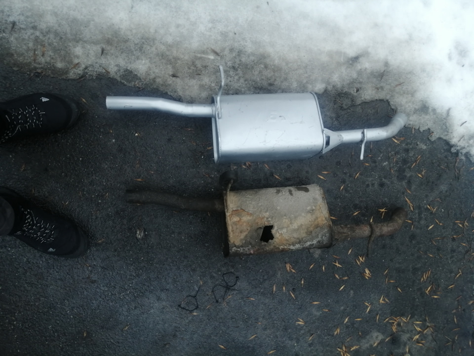 Заміна Глушника Нубіра 1.6 5