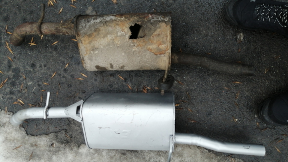Заміна Глушника Нубіра 1.6 2