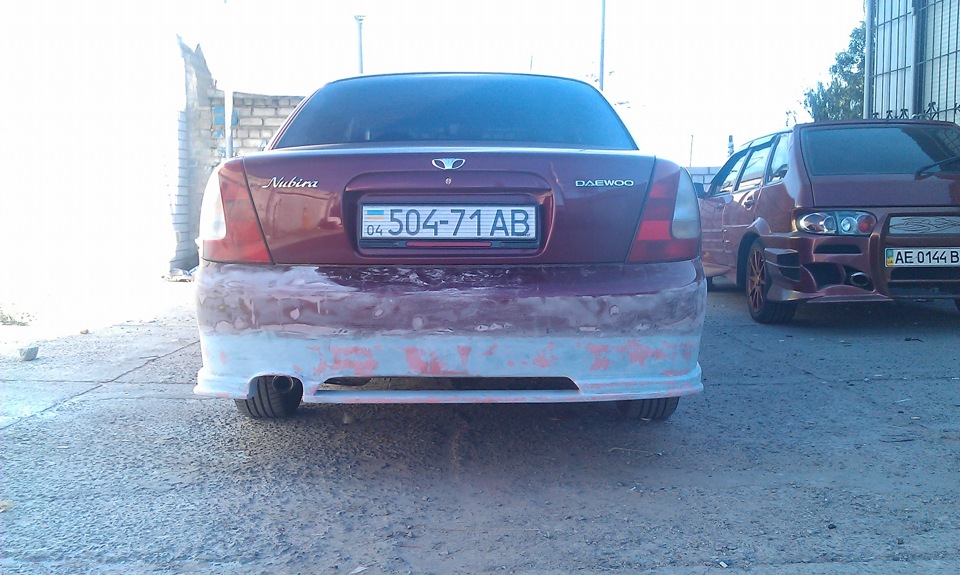 задній бампер 4