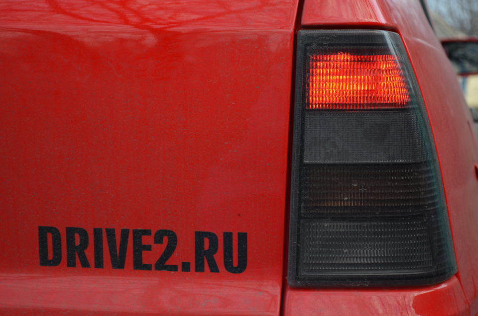 Задні димчасті ліхтарі з кадета кабріо 1