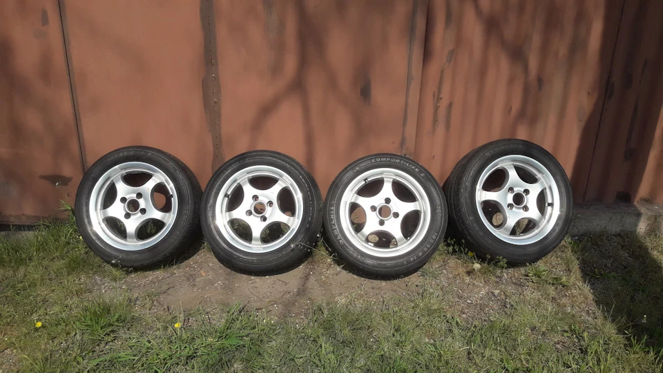 26. Диски Aluett на літо з шинами Hankook Kinergy Eco 2 185/60 R14.