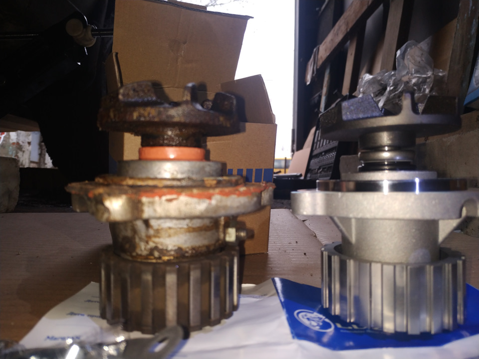 Заміна помпи сенс 1.3 5