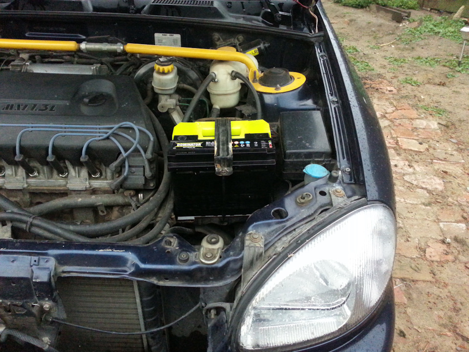 Заміна батареї для Dominator 60 a/h 3