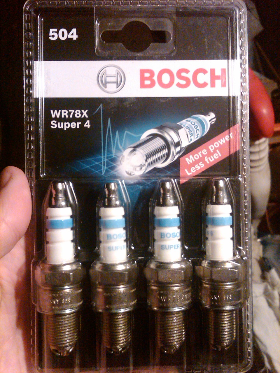 Троїння та свічки. BOSCH WR78X 1