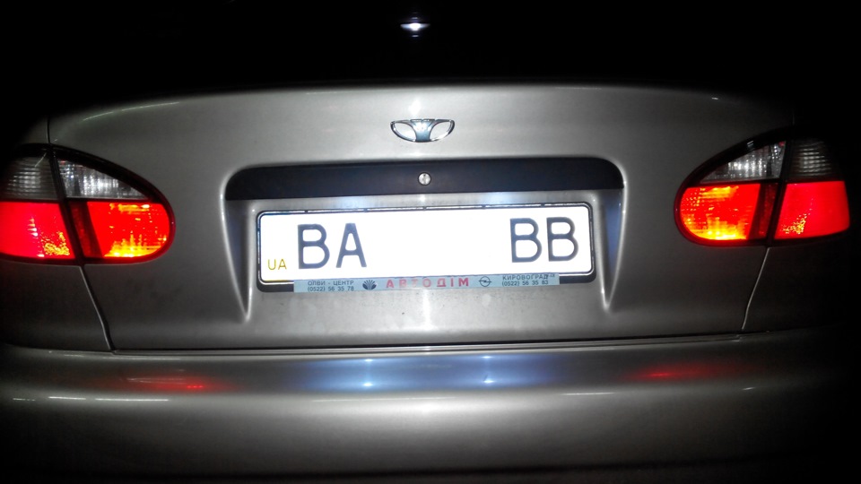 задні габарити 1
