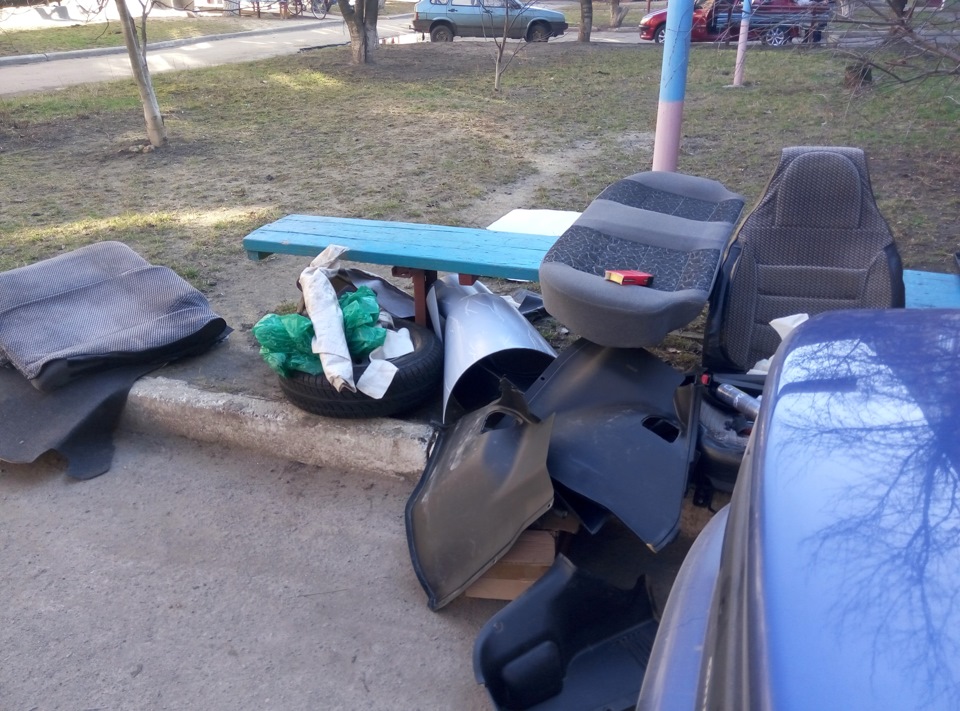 Віброізоляція підлоги в Daewoo Sens 3