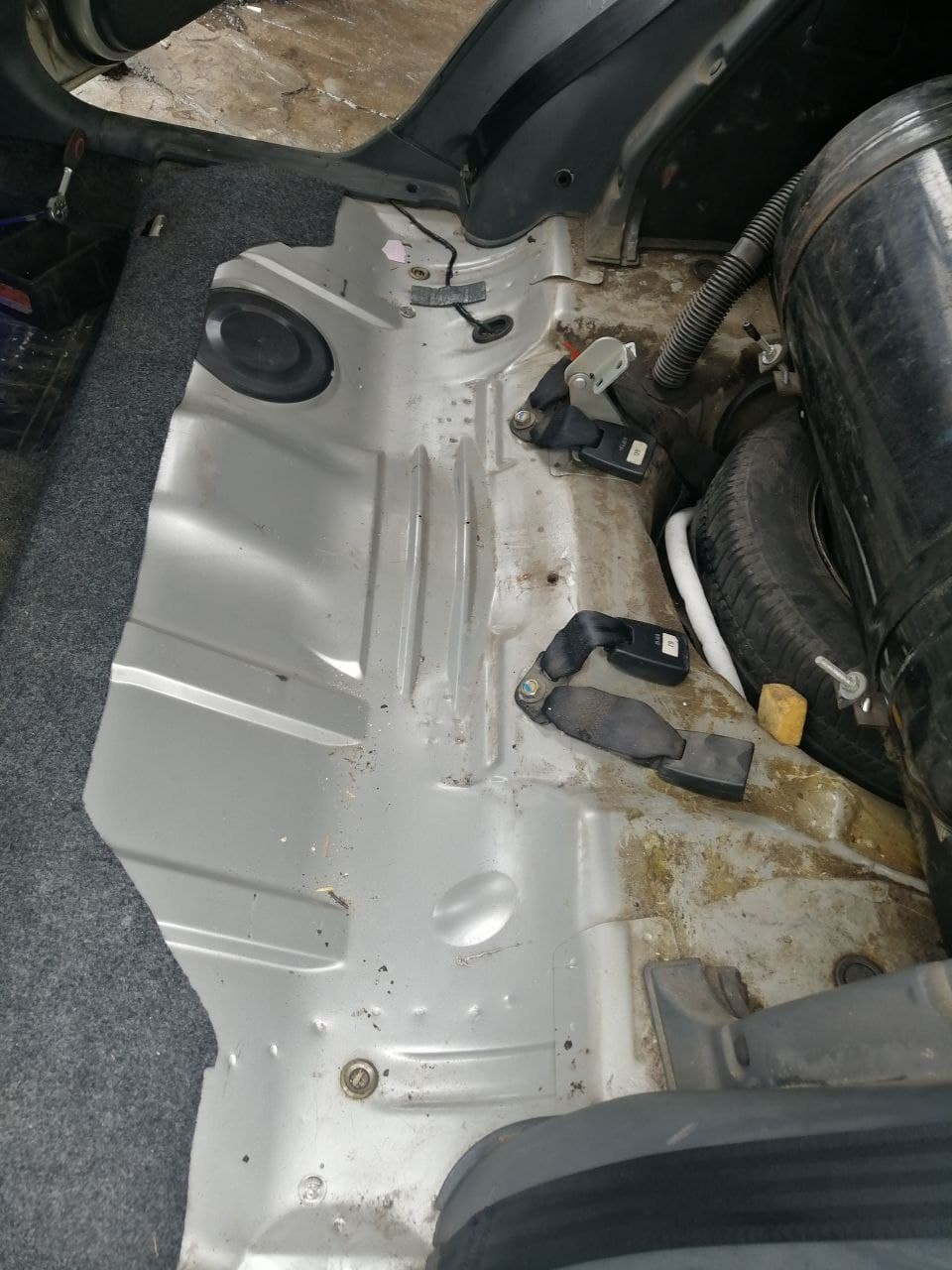 Задній диван від VW Passat B6 2