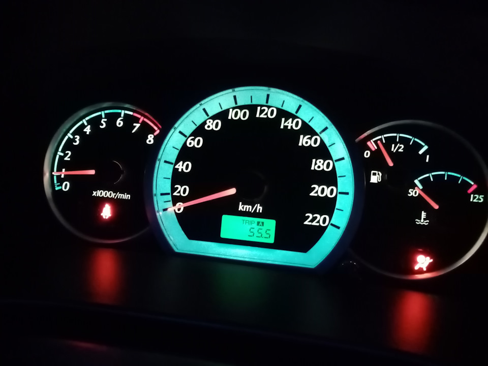 Приборка Lacetti 4