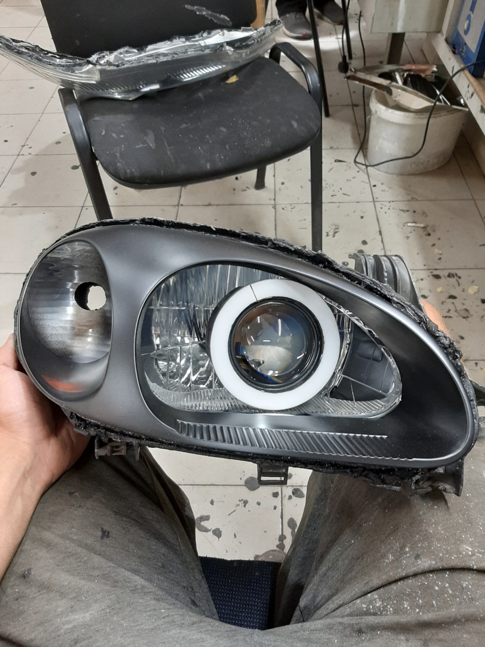 RGB очі та ручка КПП 2