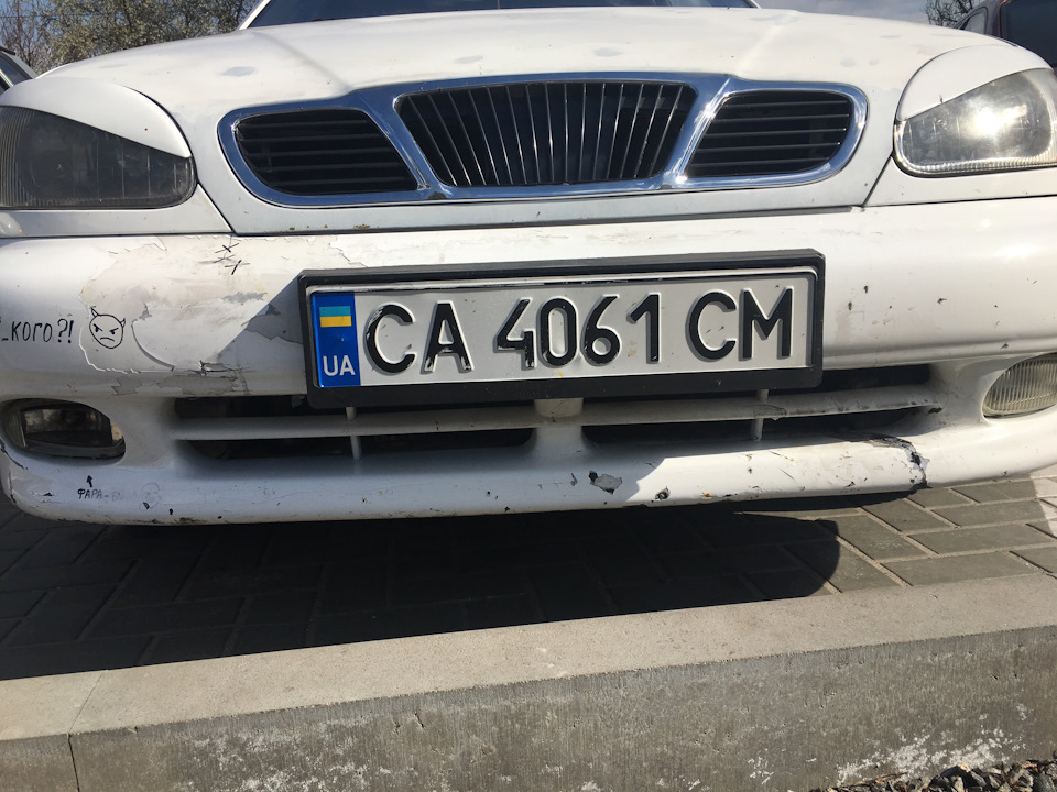 Новий бампер) 2