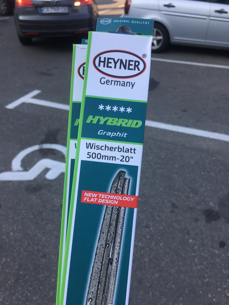 Нові гібридні щітки двірників Heyner) 1