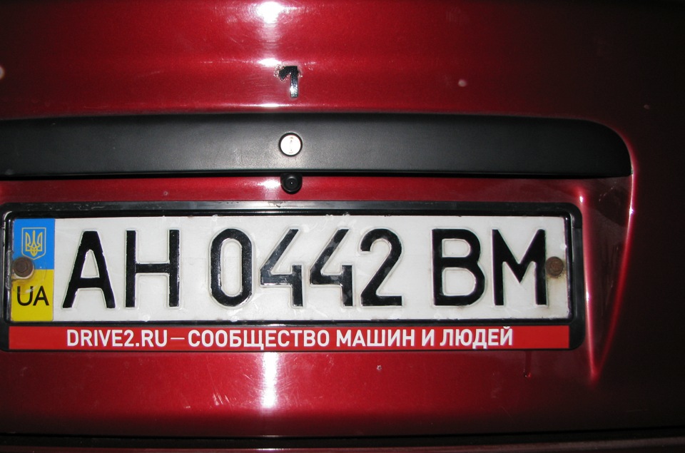 Встановлення камери заднього виду 2