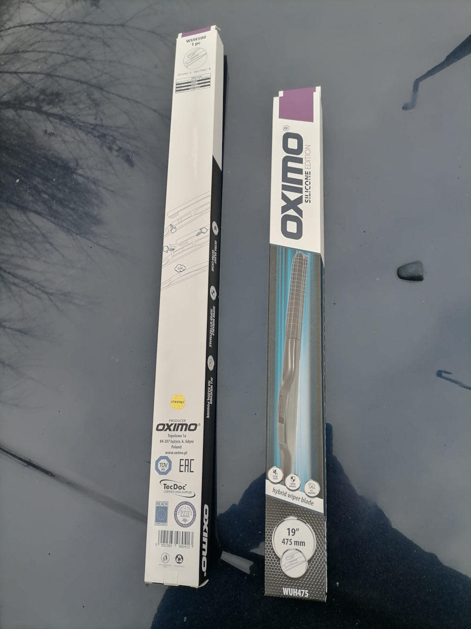 Гібридні щітки склоочисника OXIMO. 2