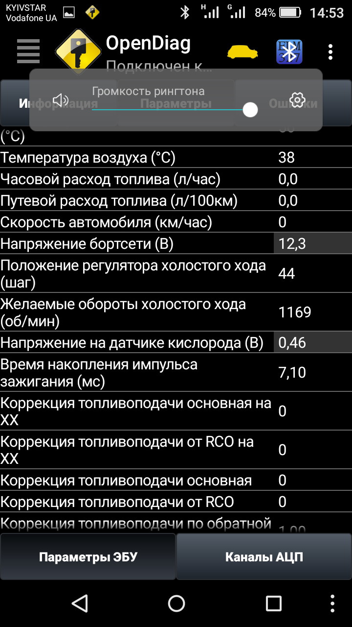 Питання. Результати діагностики ELM327+OpenDiag. 3