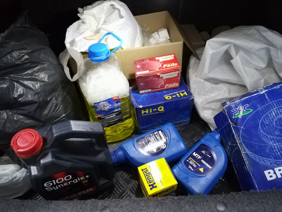 Новорічний подарунок машині. Зробив ТО. 1