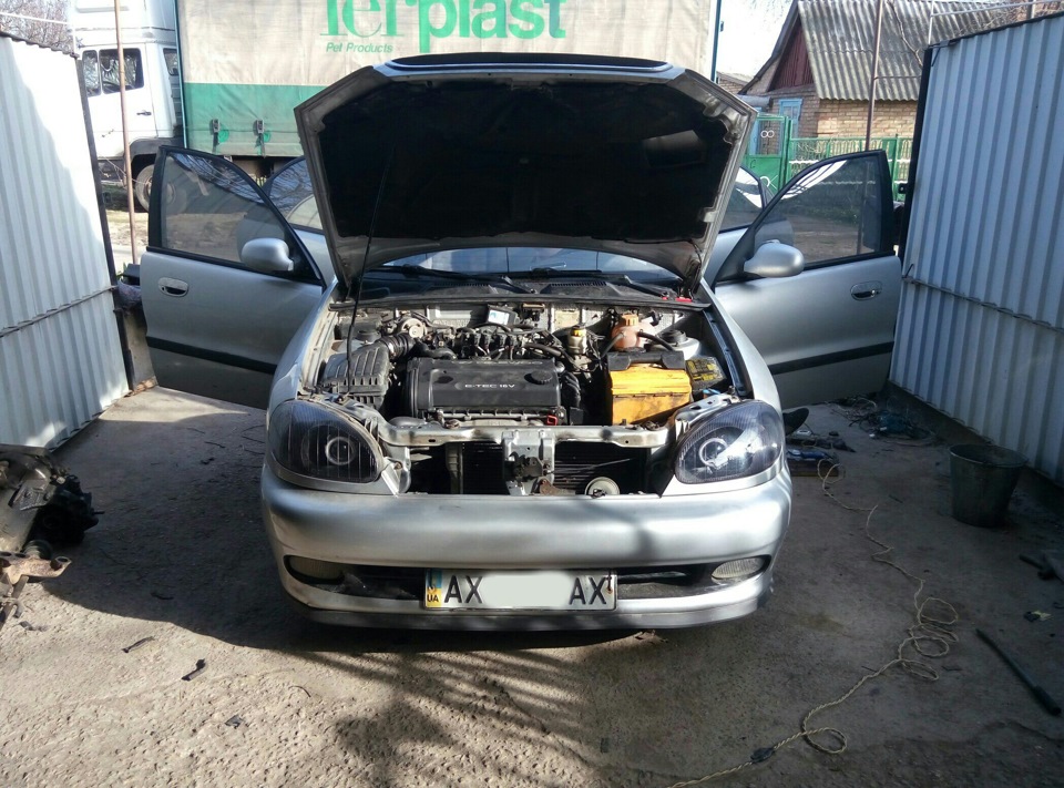 Стара-нова машина або нарешті 1.6 під капотом :) 2