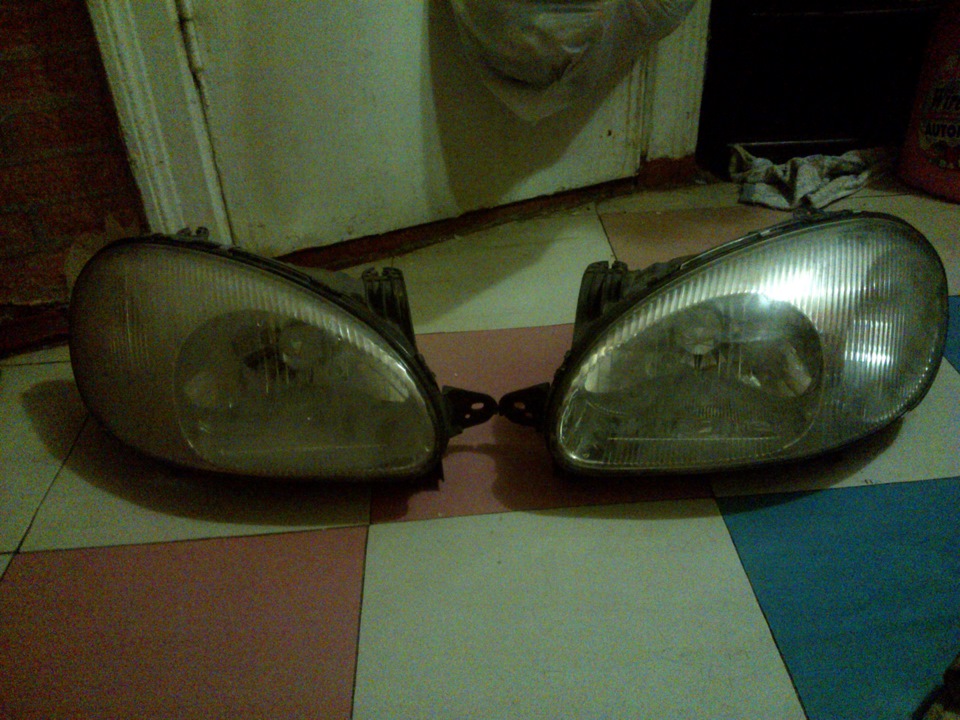 Чернення фар 1