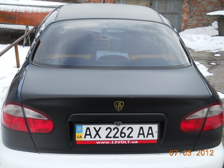 Переклеювання авто (Дах, багажник) 1