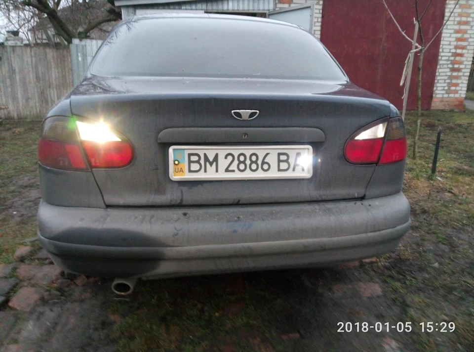 Led задній хід
