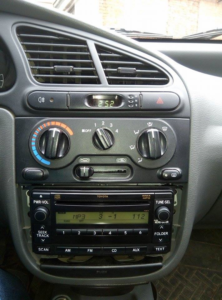 Установка штатної магнітоли з Toyota Prado 150 1
