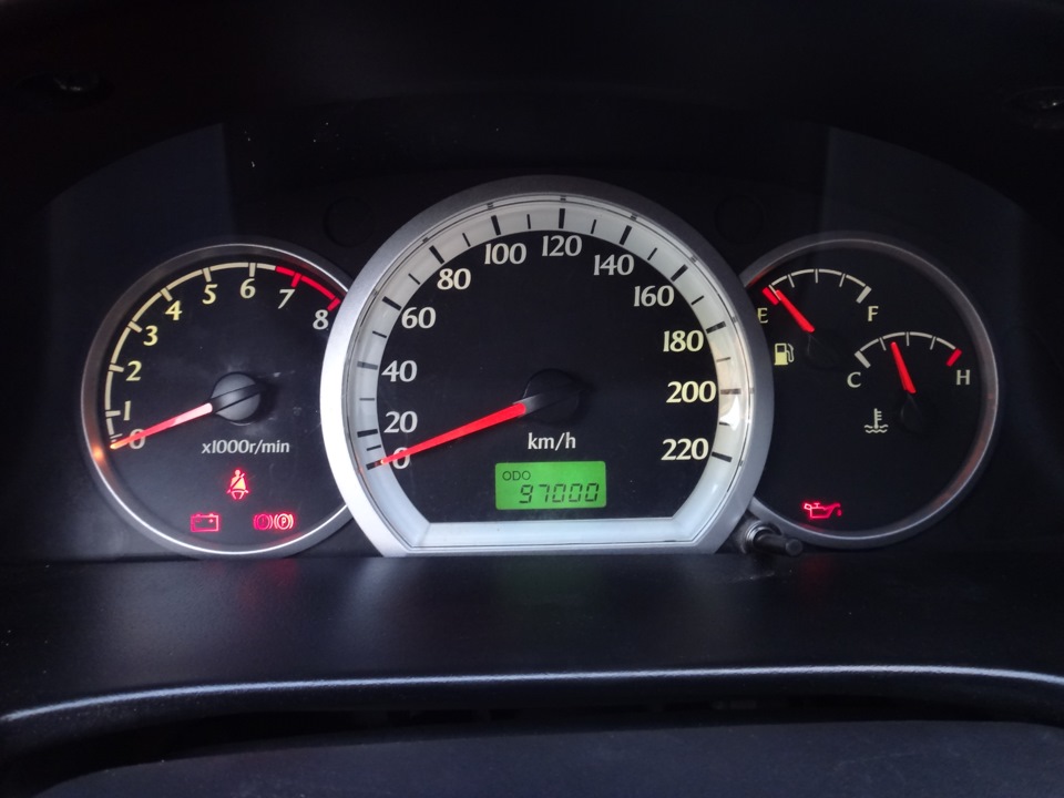 Приборка від Lacetti 5