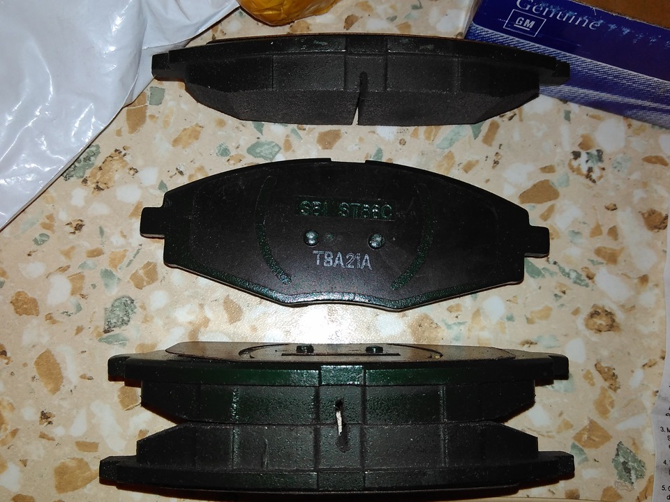 Приїхали гальмівні колодки GM SBI ST86C 5