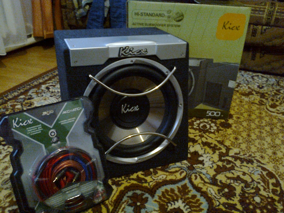Cабвуфер Kicx ICQ 300BA 1