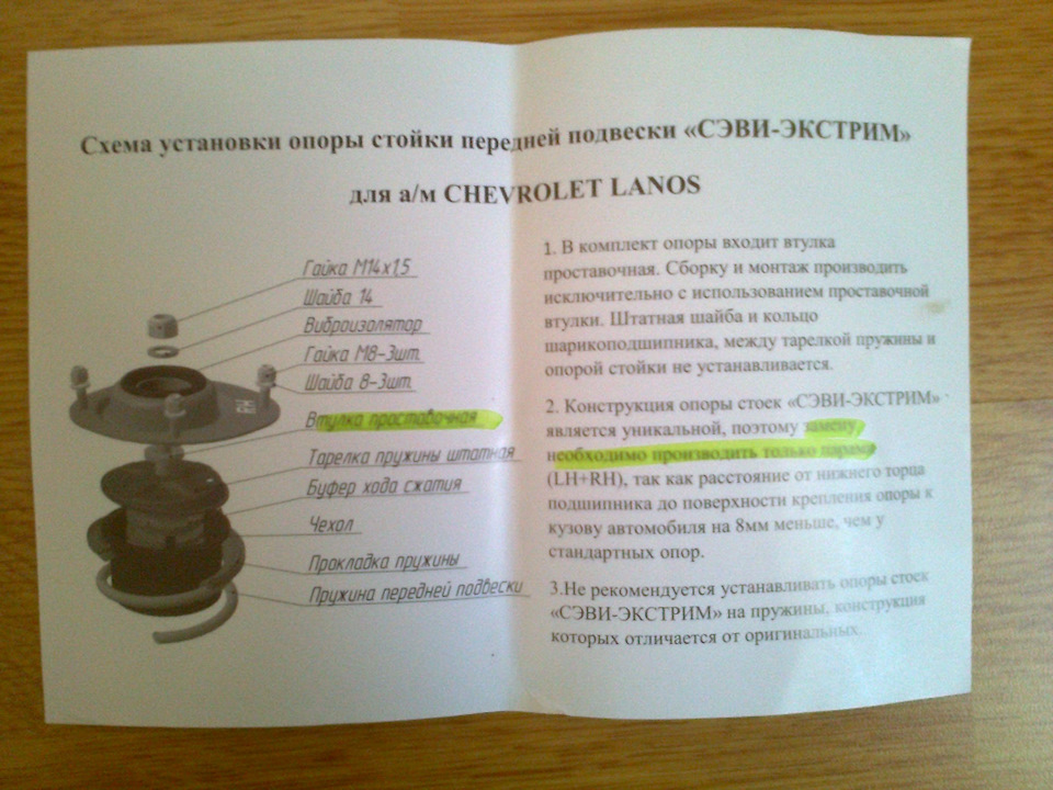 Покупка опори SEVI extremе. Поділіться порадою, хто їх встановлював собі! 4