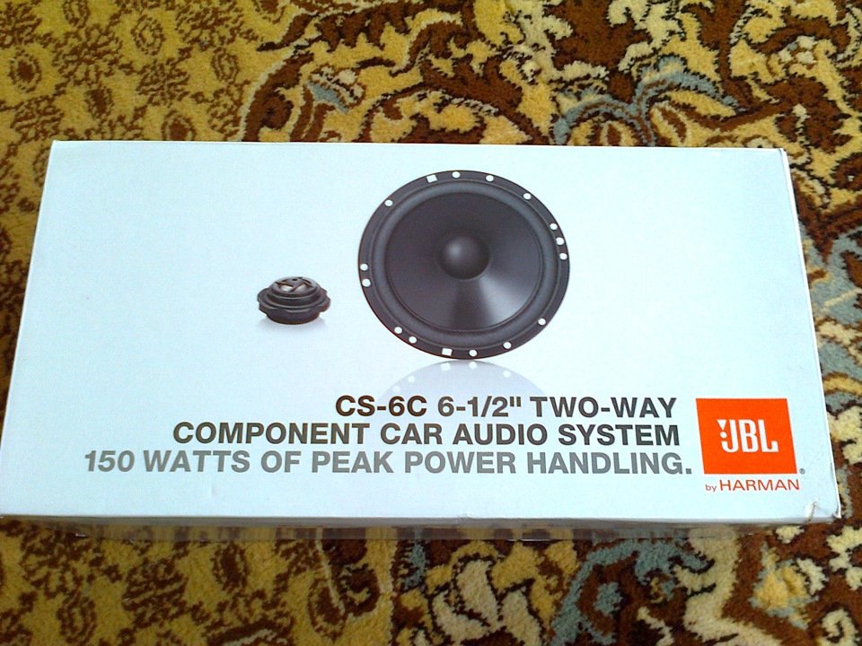 Зміна фронту на JBL CS-6c 3