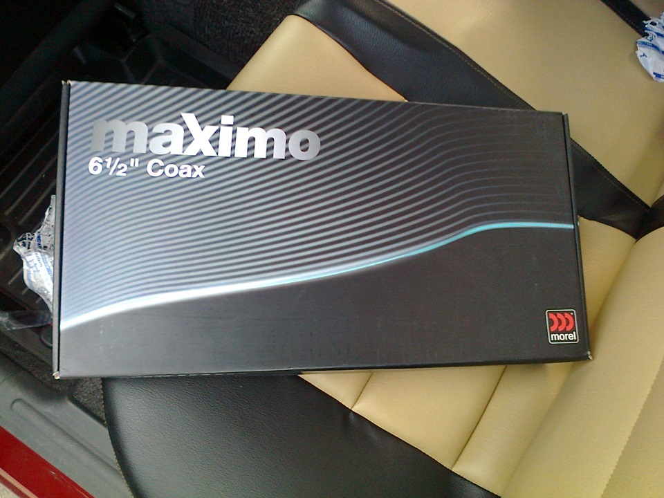 Заміна тилу. Morel MAXIMO Coax6 1