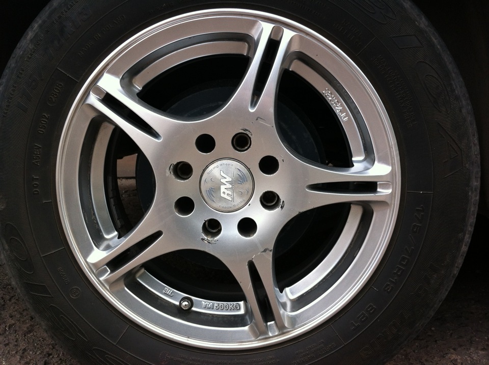 Продам диски RW (Racing Wheels) 4x100 R13x5.5 ET35 1
