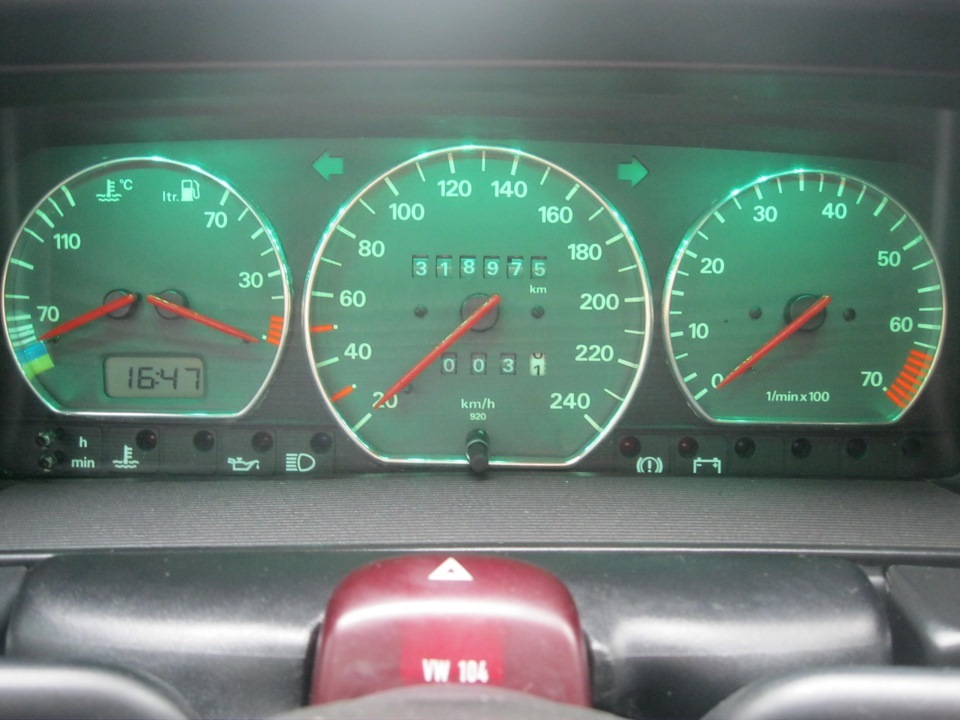 Кільця на панель приладів VW Passat B3, B4 1