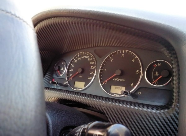 Кільця в приборку та клімат панель Toyota AVENSIS 97-03 5