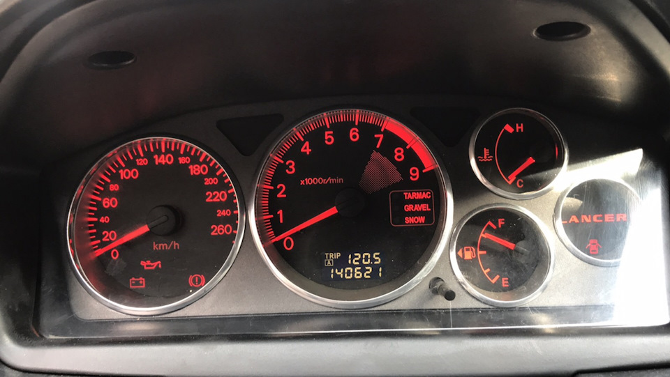Кільця в приладку Lancer IX 2