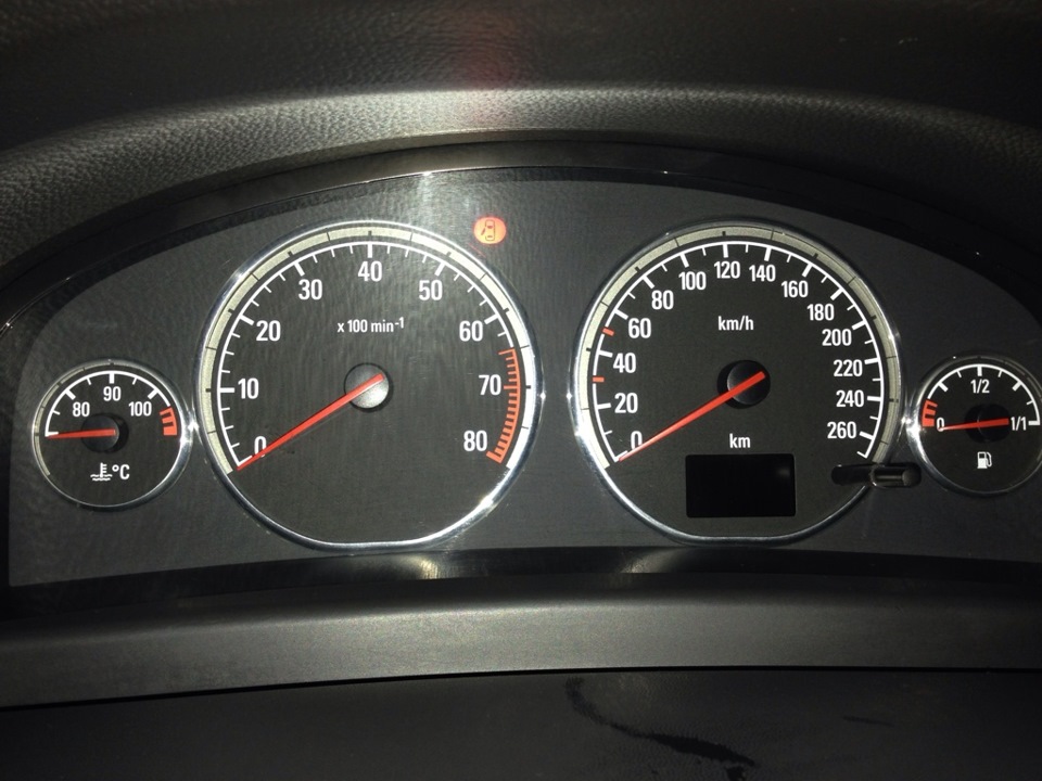 Кільця в приладку Opel Vectra C 1