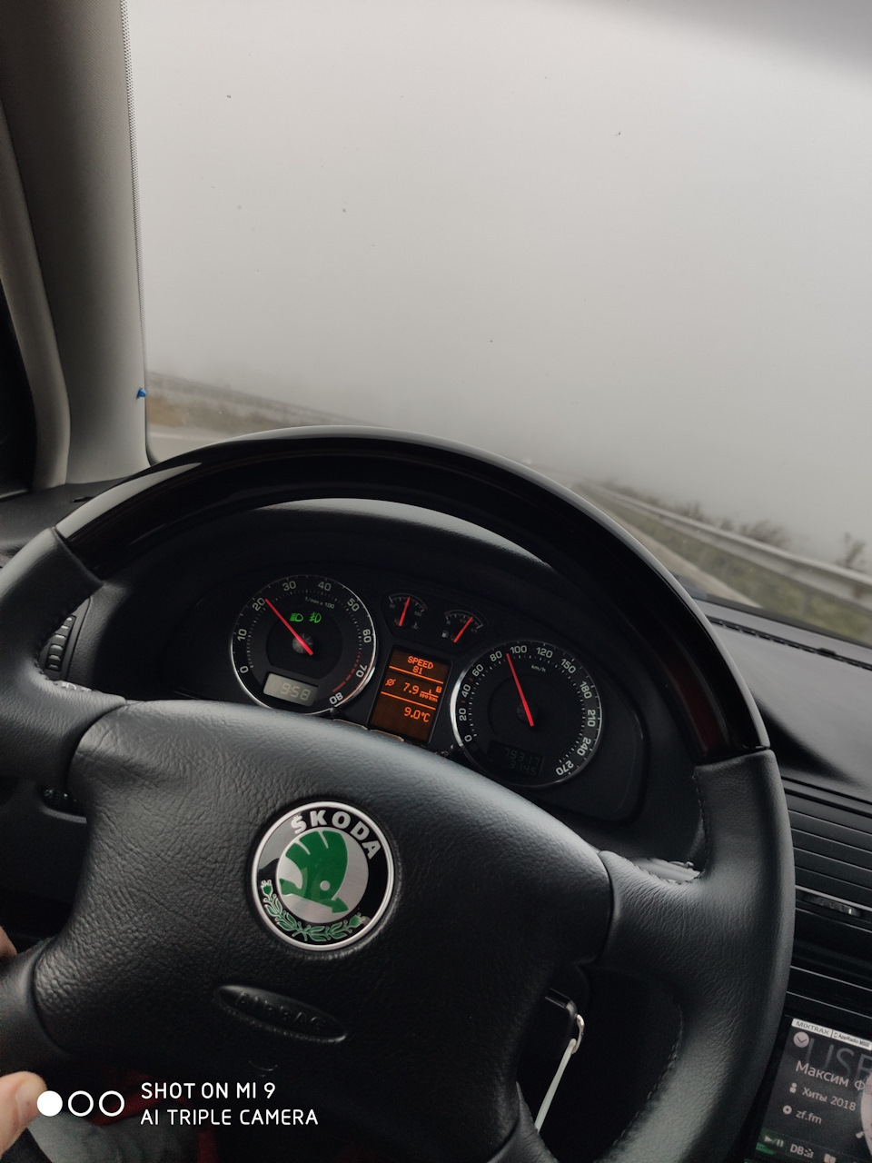 Кільця в приладку Skoda Superb 2