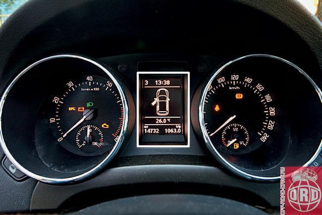 Кільця в приладку Skoda Yeti 2
