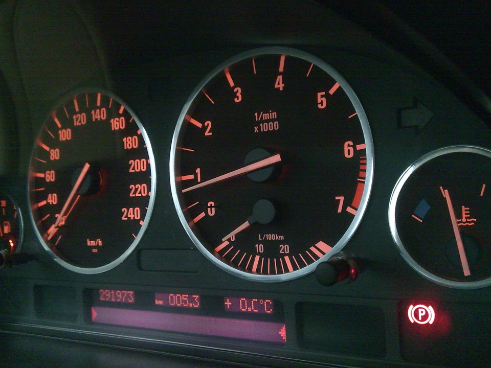 Кільця в панель приладів BMW E38,39,53 4