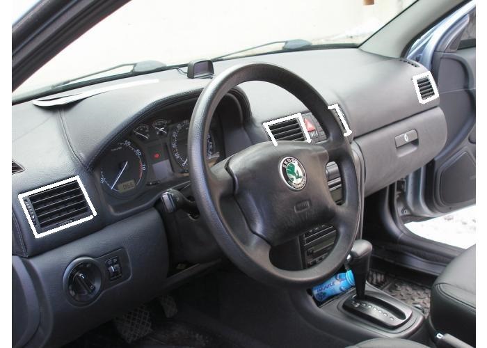 Окантовки повітроводів Skoda Octavia TOUR 4