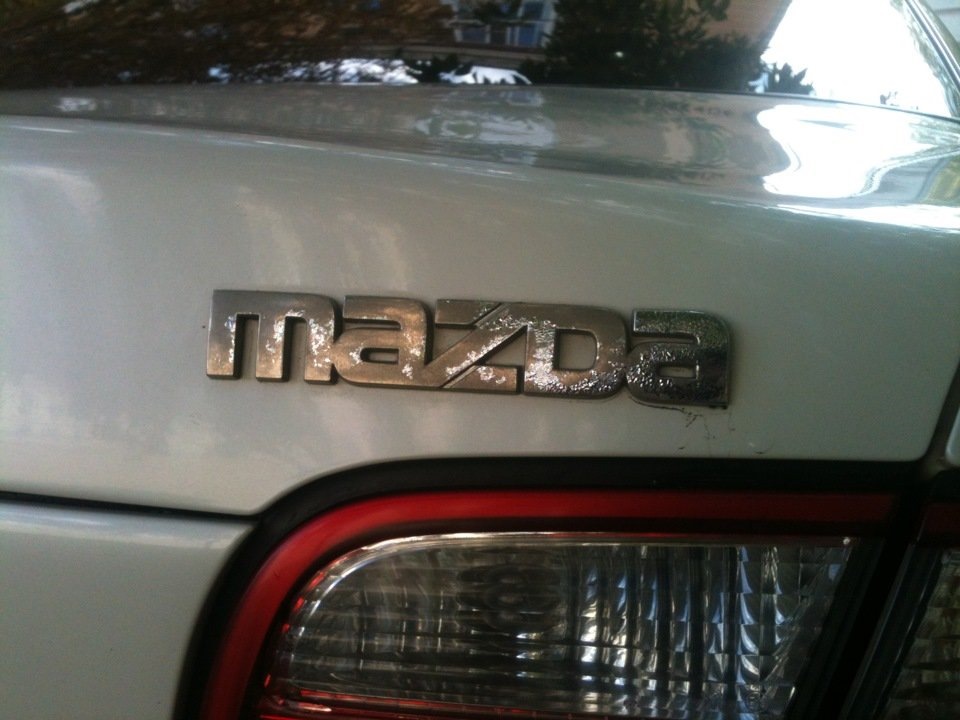 Табличка логотип на корму MAZDA XEDOS 9 4
