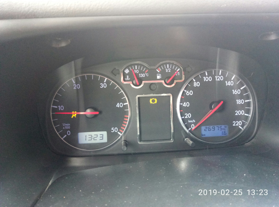 VW T4, golf4 кільця в приладку 2