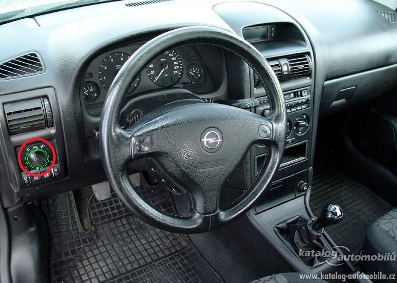 Хром кільця на крутилку світла OPEL Astra G 3