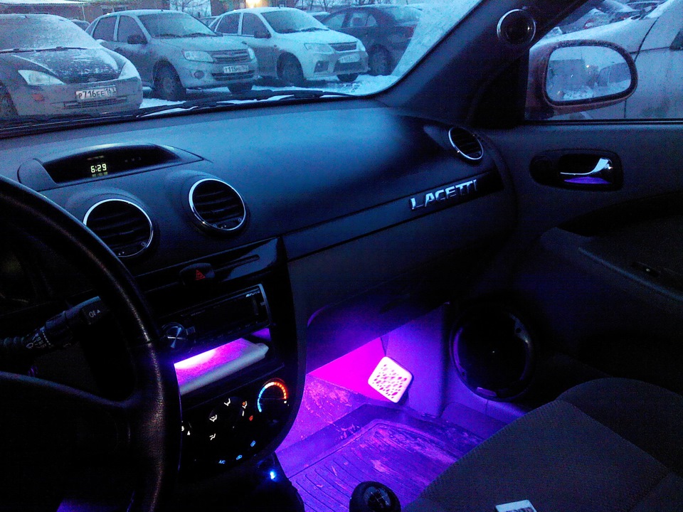 Хром кільця на димарі Chevrolet Lacetti 4