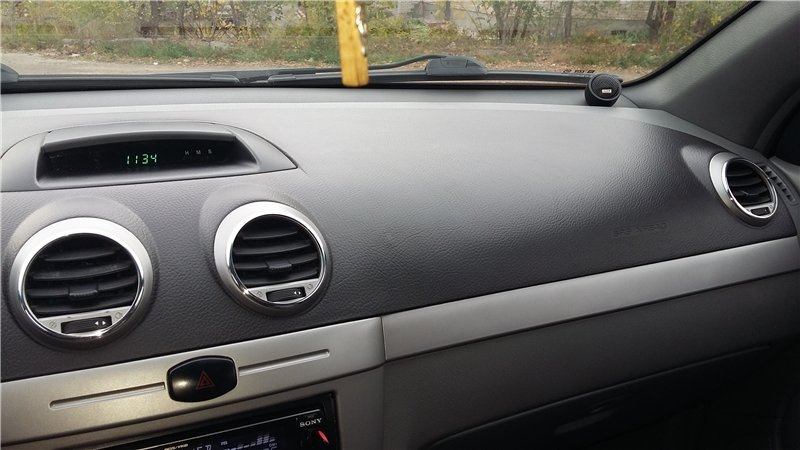 Хром кільця на димарі Chevrolet Lacetti 3