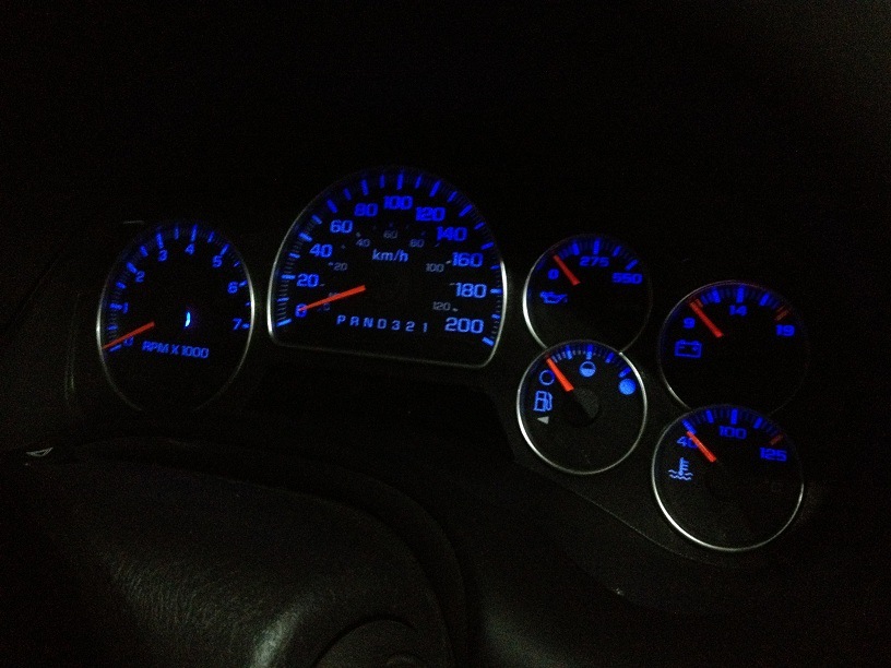 Хром кільця в приборку американця GMC Envoy 3