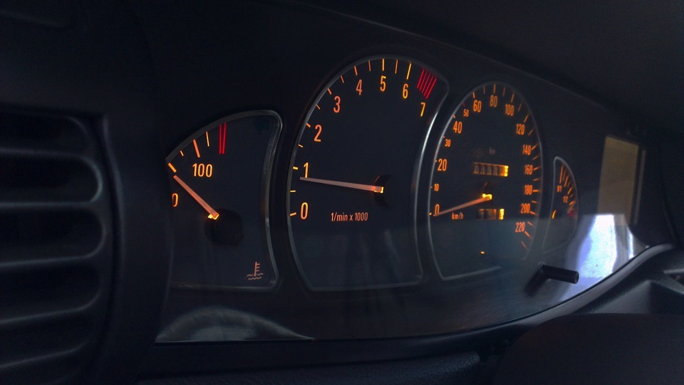 Хром-кільця в приладку OPEL Omega В 5