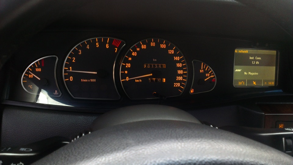 Хром-кільця в приладку OPEL Omega В 4