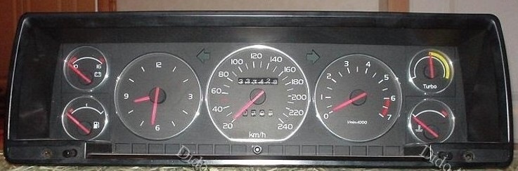 Запускаю кільця на приладку Volvo 740 (84-92) 1