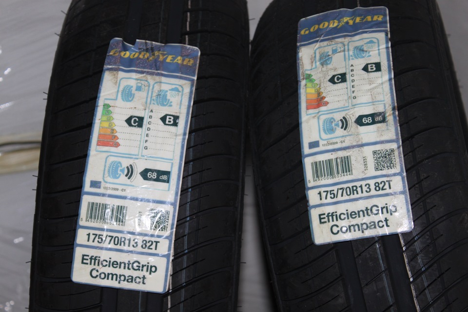 На літо прикупив гуму Goodyear EfficientGrip Compact 1