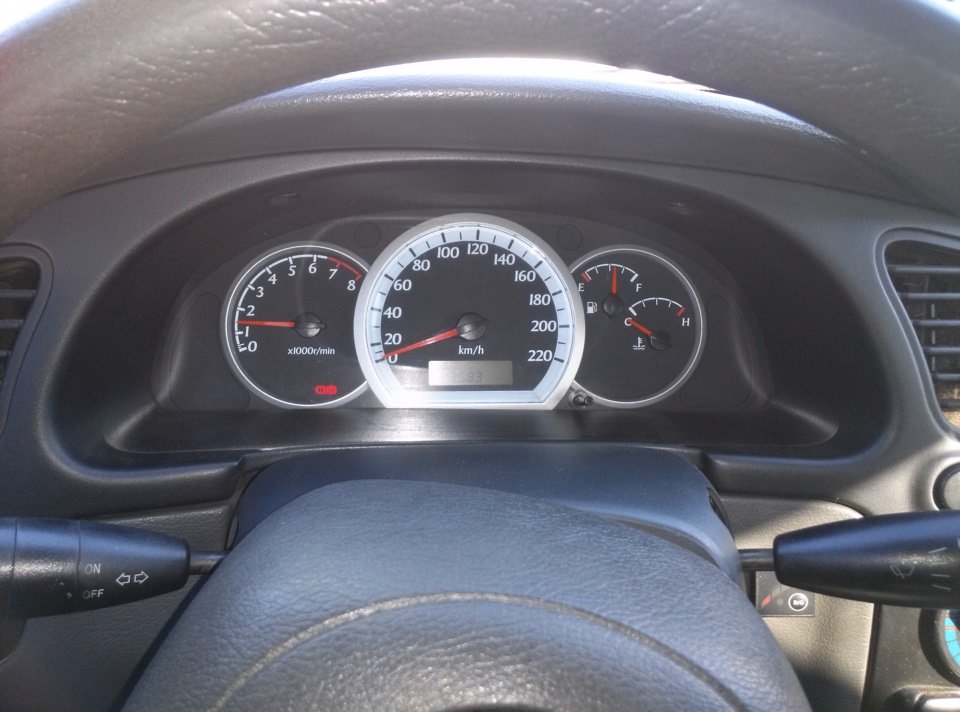 Приборкання з Lacetti в Sens 3